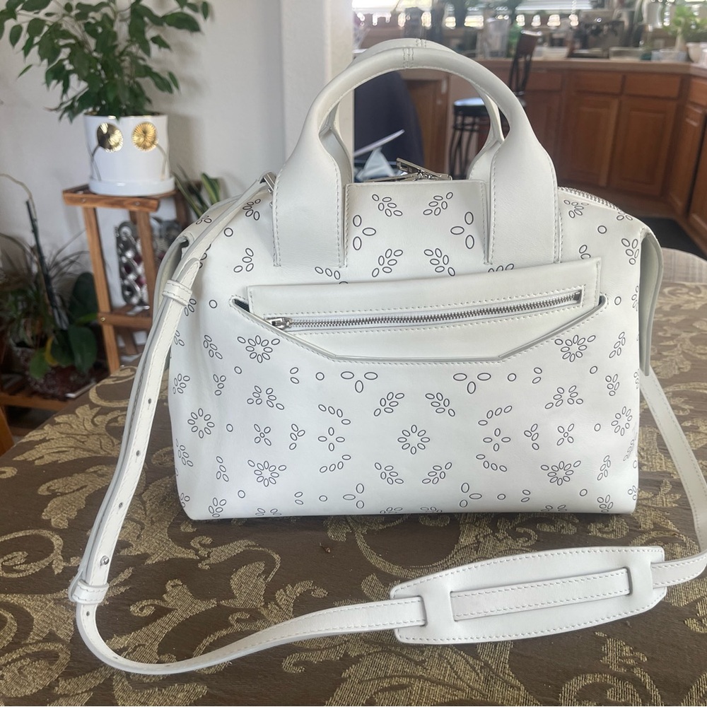 Alexander Wang White Patterned Satchel - image 3